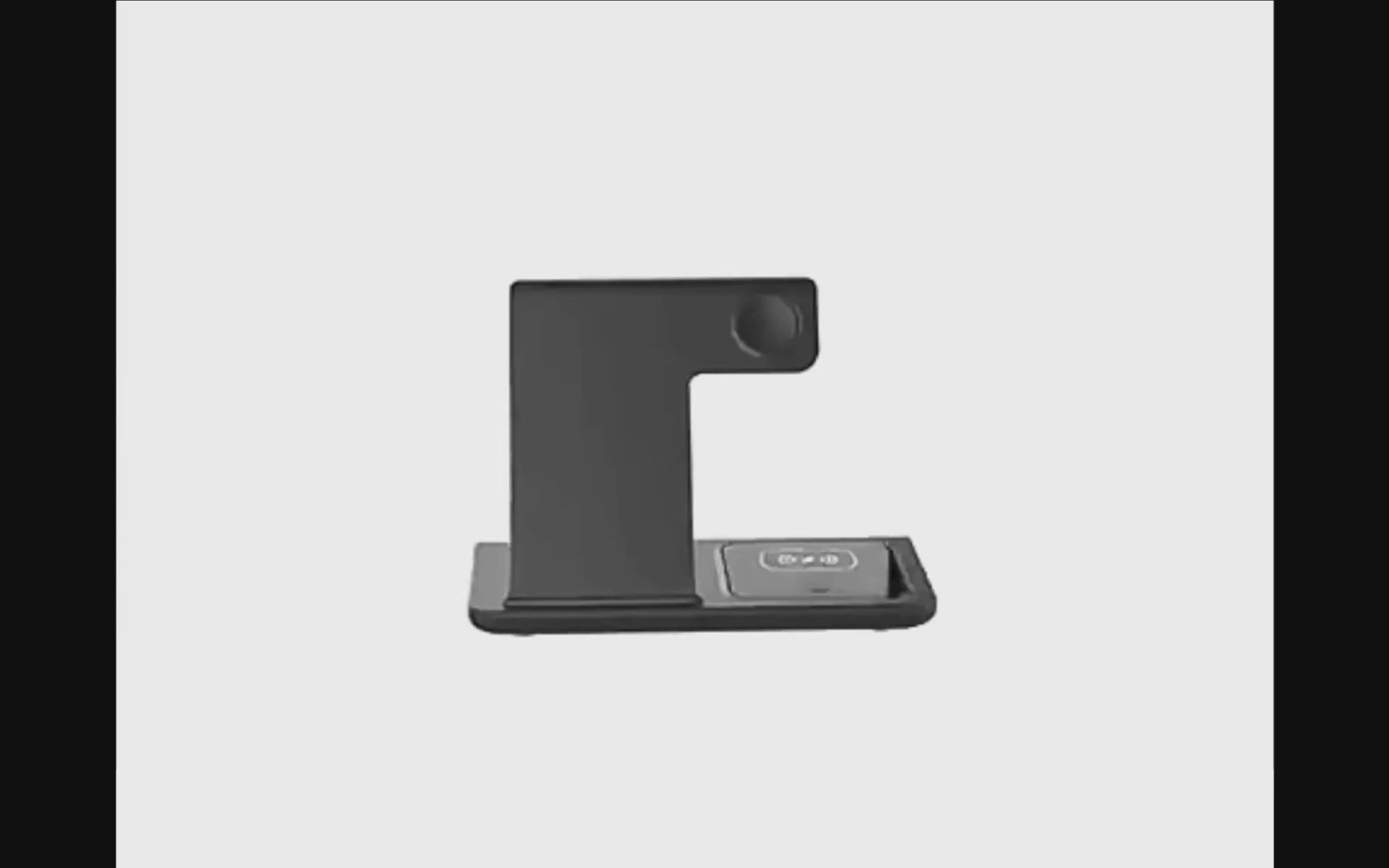 Station de charge rapide sans fil pliable 3 en 1